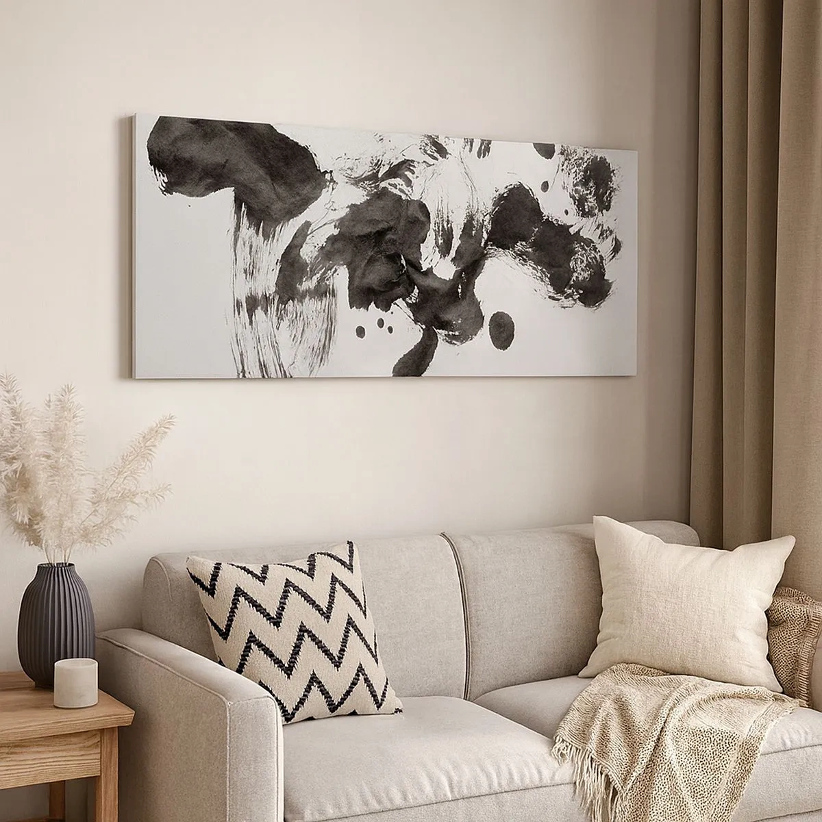 Tablou pe pânză - Metodă în nebunie? - 100x40 cm