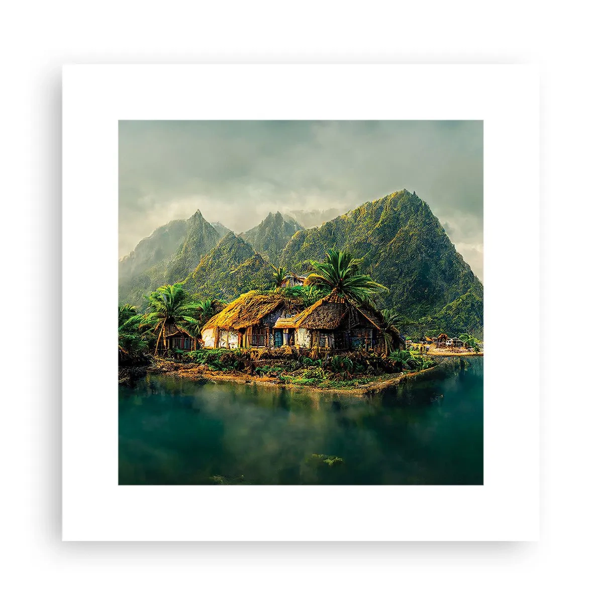 Poster - Paradisul tropical - 30x30 cm