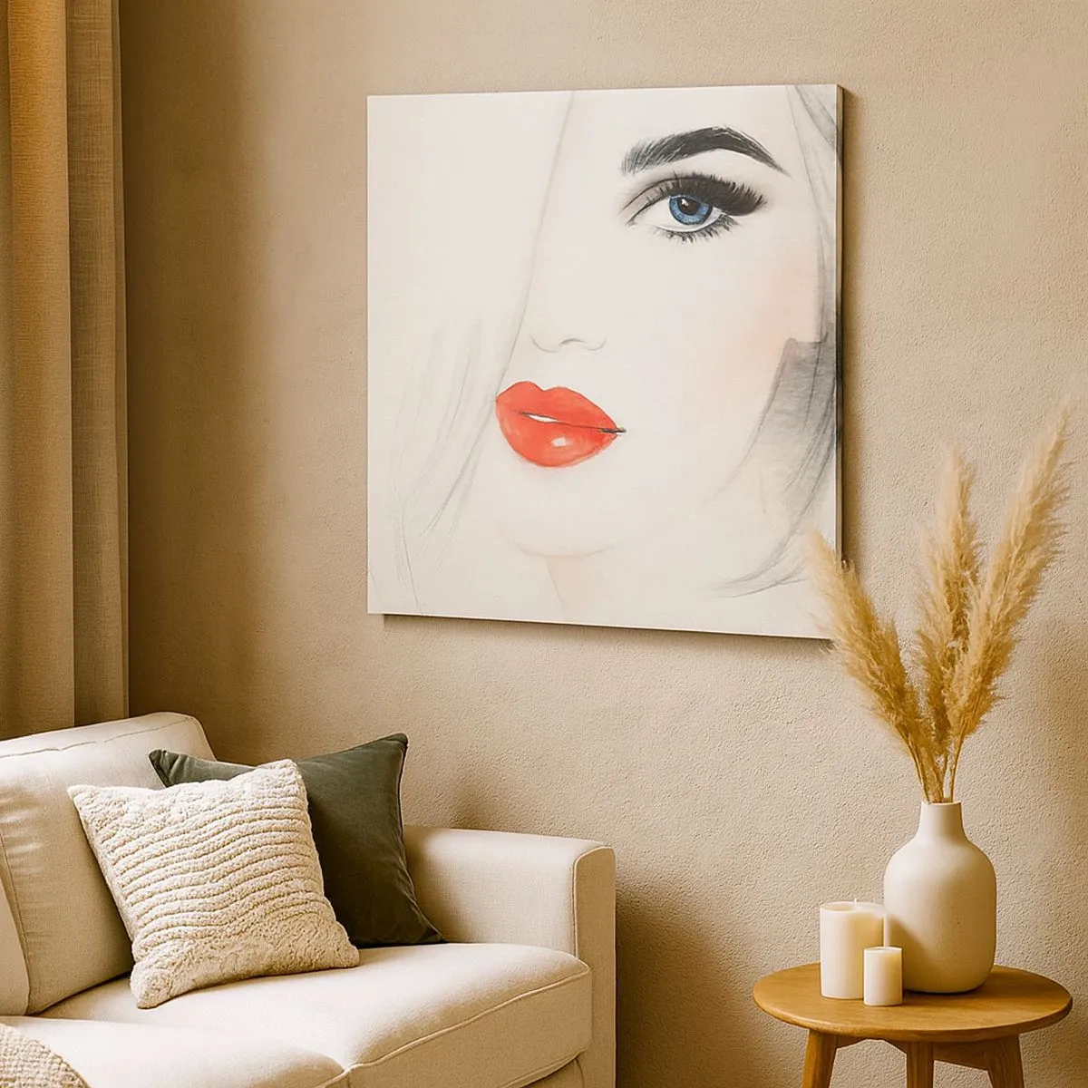 Tablou pe pânză - Hipnotizează și intoxică - 30x30 cm