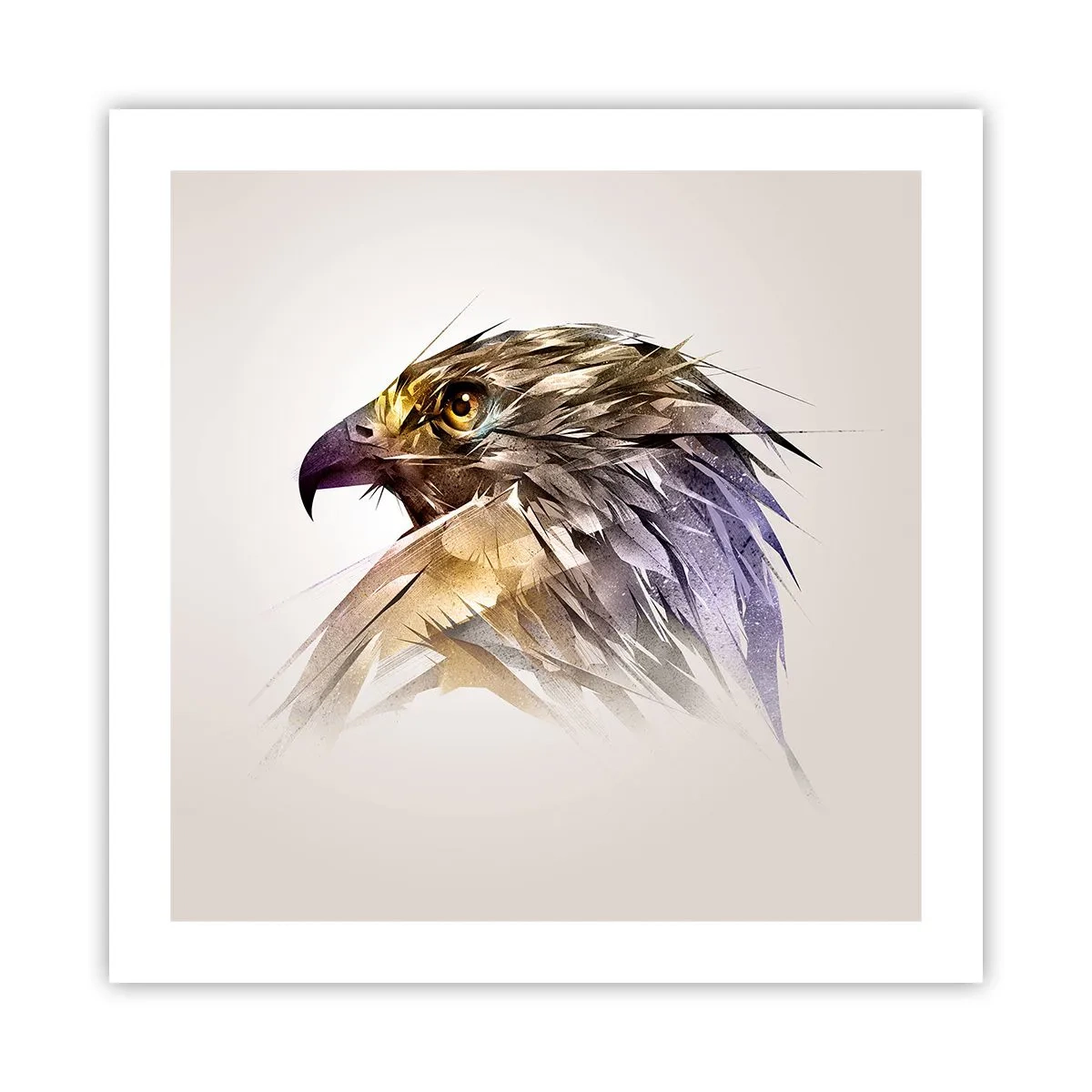 Poster - Portretul unui războinic - 50x50 cm