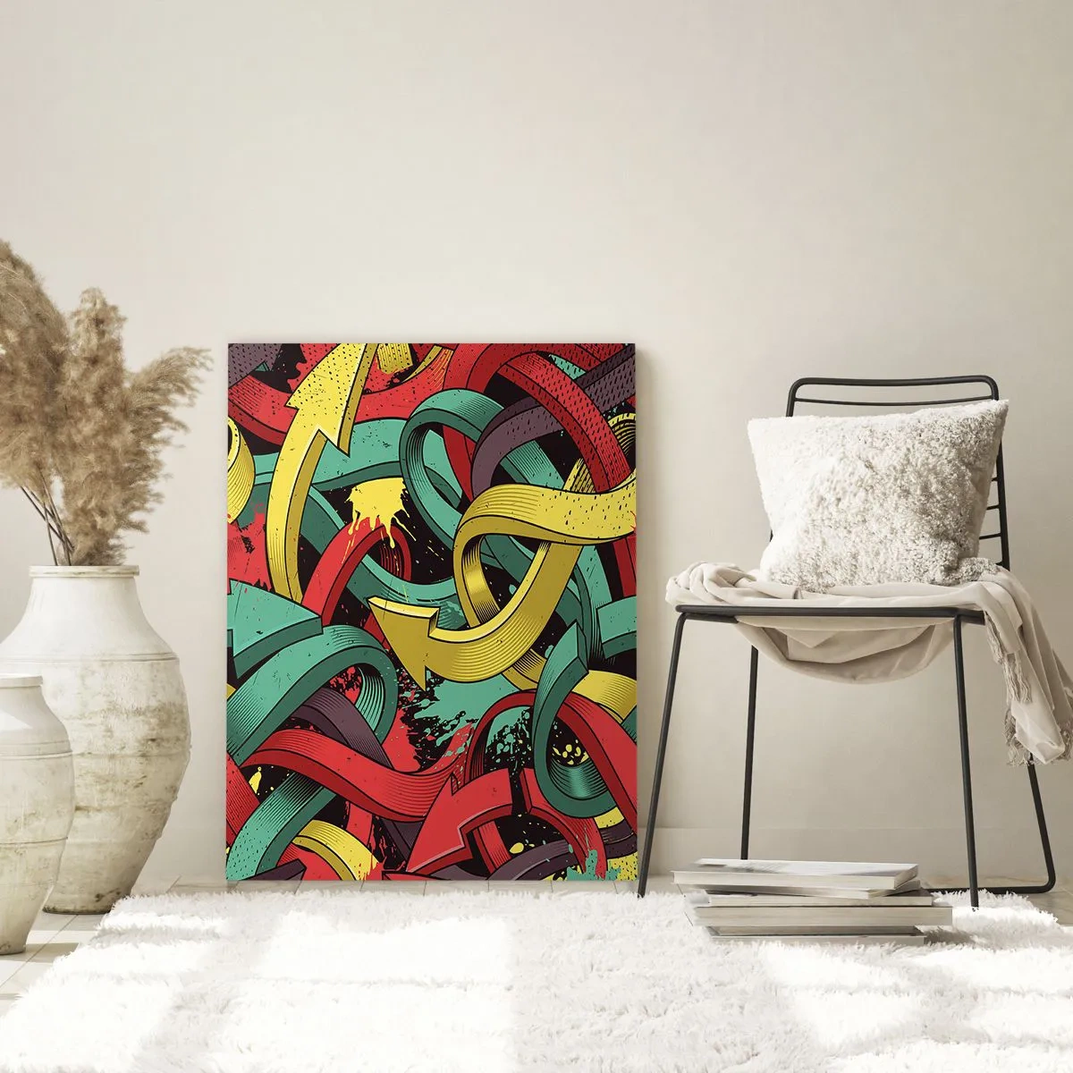 Tablou pe sticlă - Pe unde să mergem? - 50x70 cm