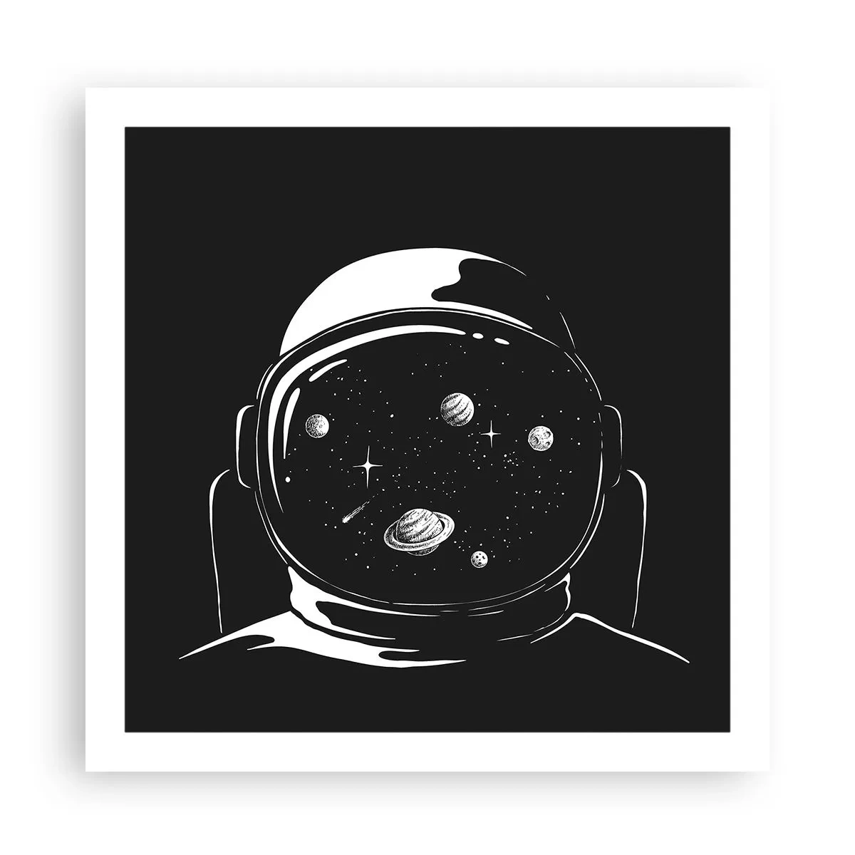 Poster - Mișto priveliște - 60x60 cm