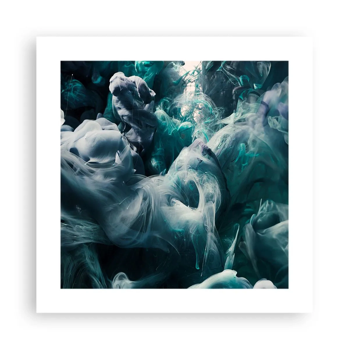 Poster - Mișcarea culorilor - 40x40 cm