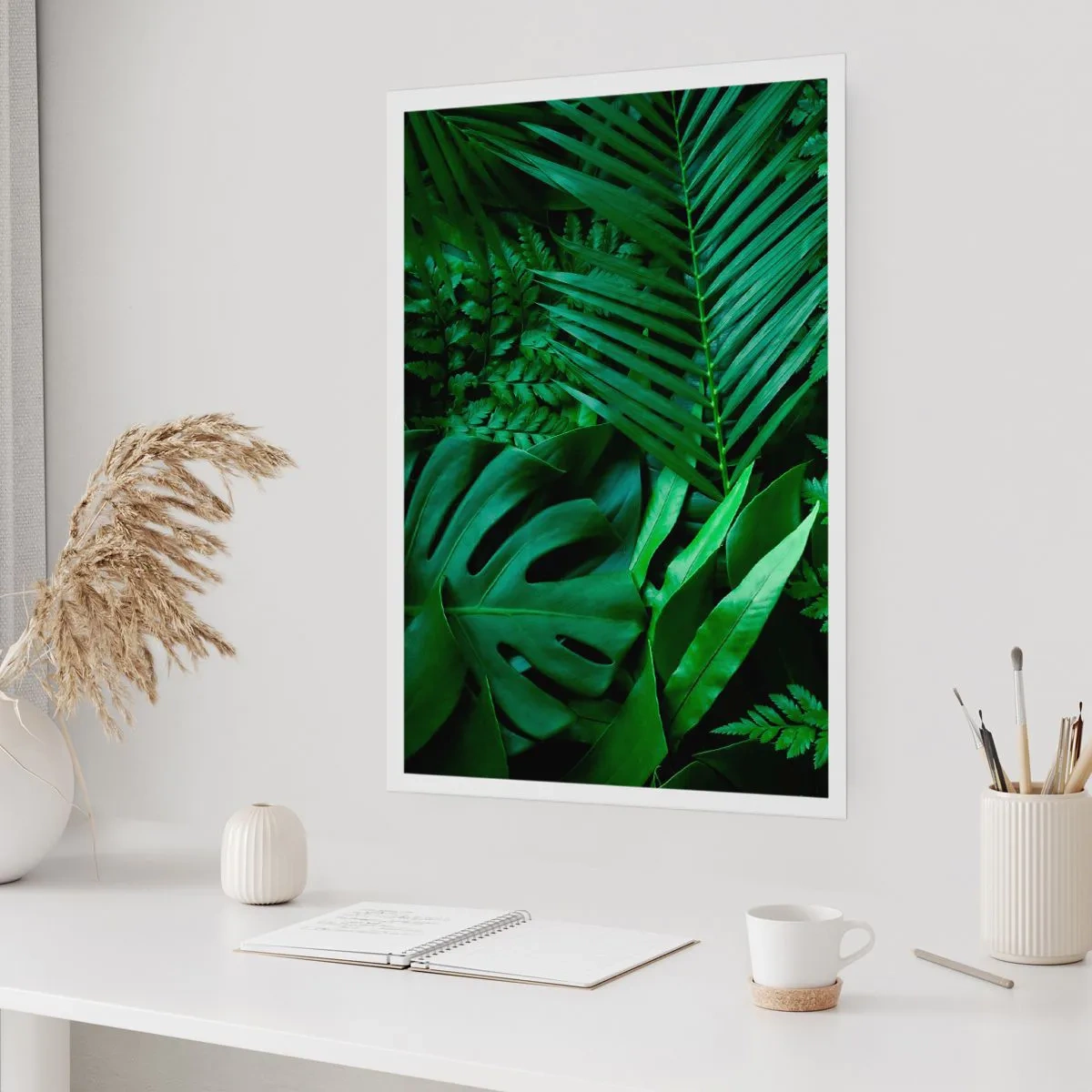 Poster - Înfășurate în verde - 30x40 cm