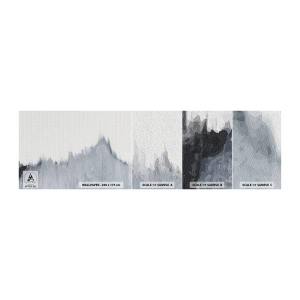Mostră tapet autocolant Deluxe Sticker - Înregistrare secretă - Minimalism, Bucată, Estompa - 100x30 cm