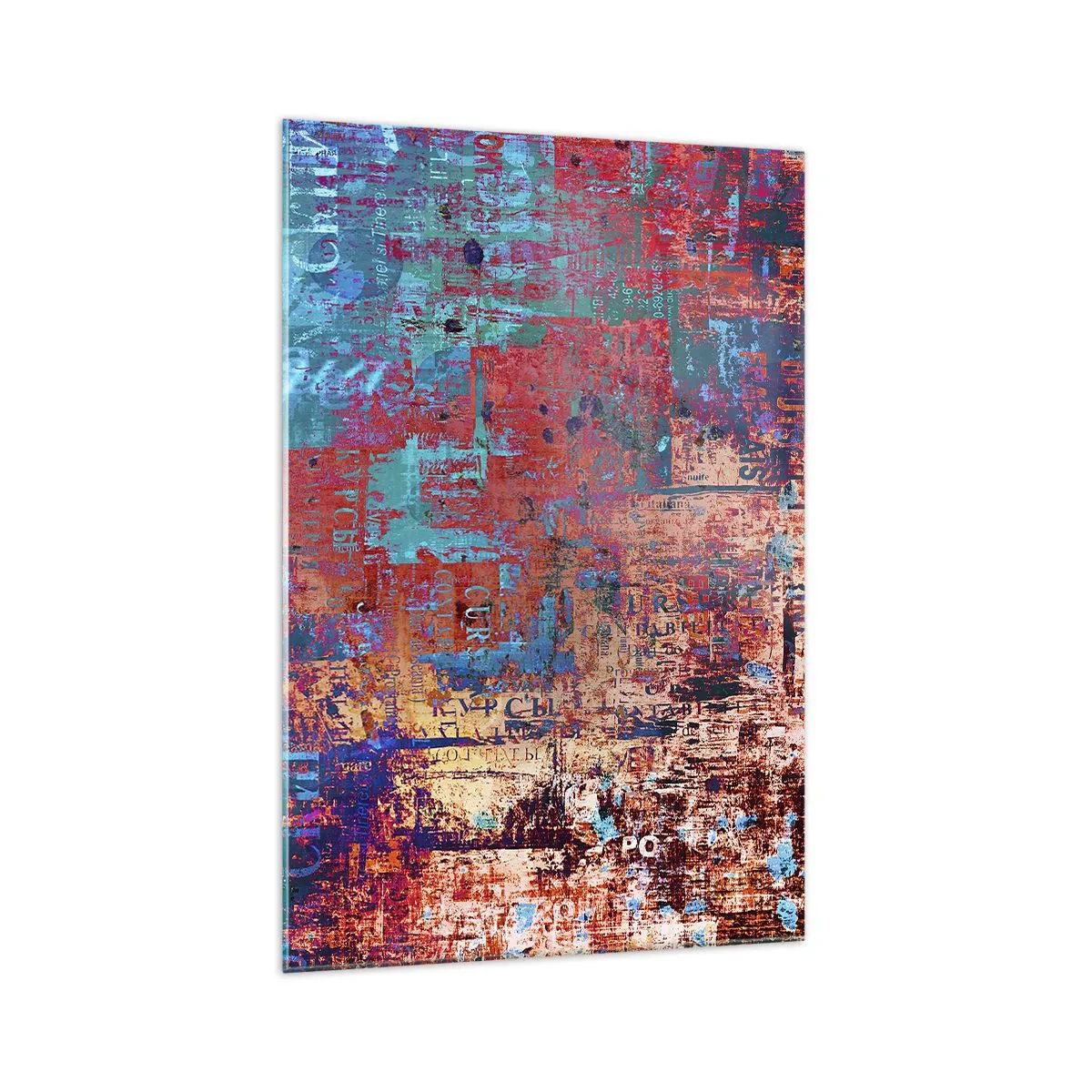 Tablou pe sticlă - Memorie și uitare - 70x100 cm