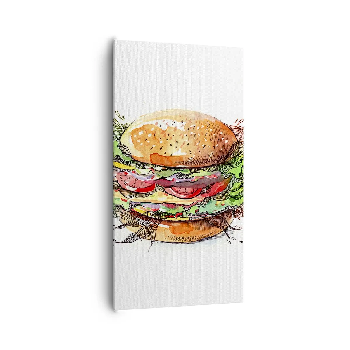 Tablou pe pânză - Tentație fierbinte - 65x120 cm