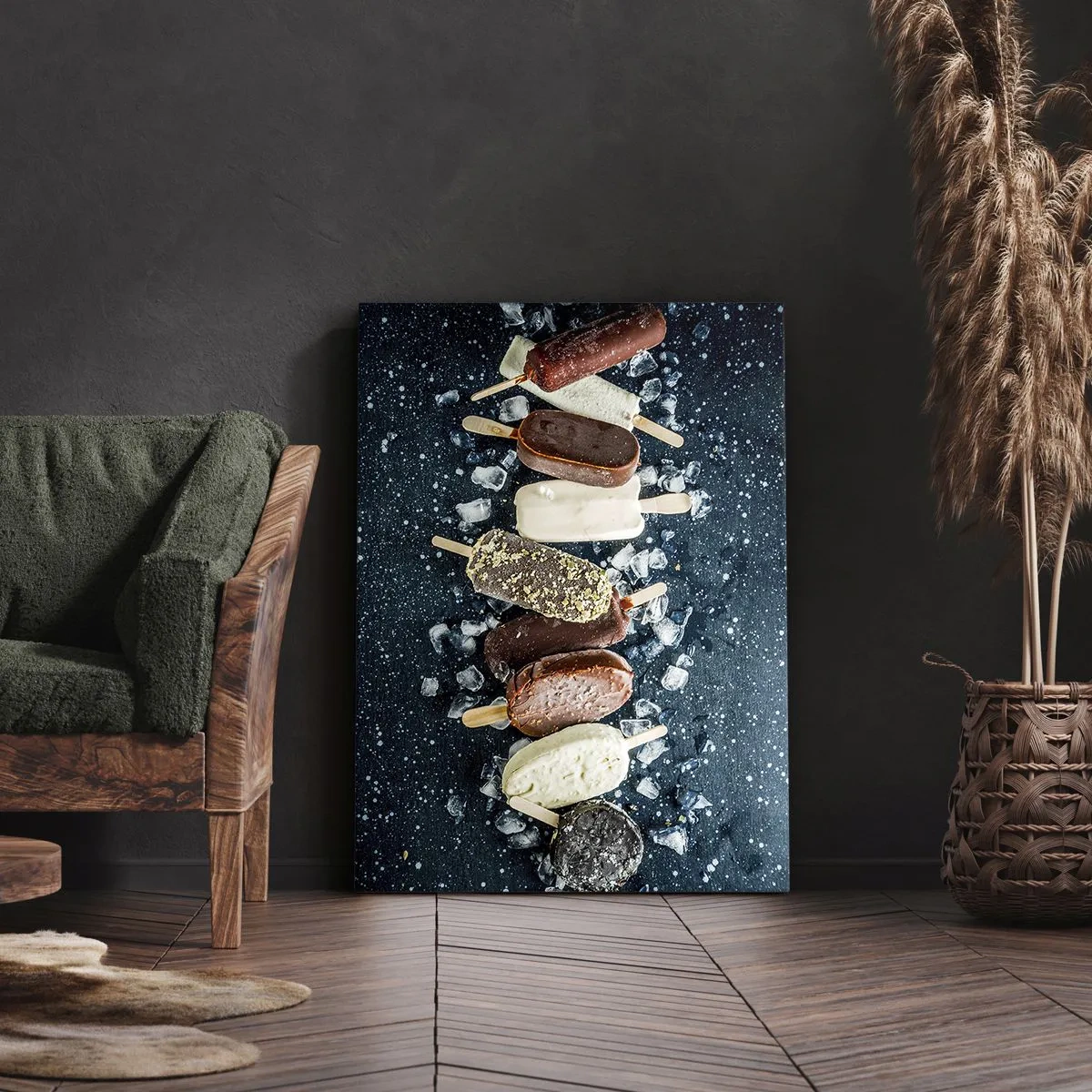 Tablou pe pânză - Gustul unei veri fierbinți - 45x80 cm