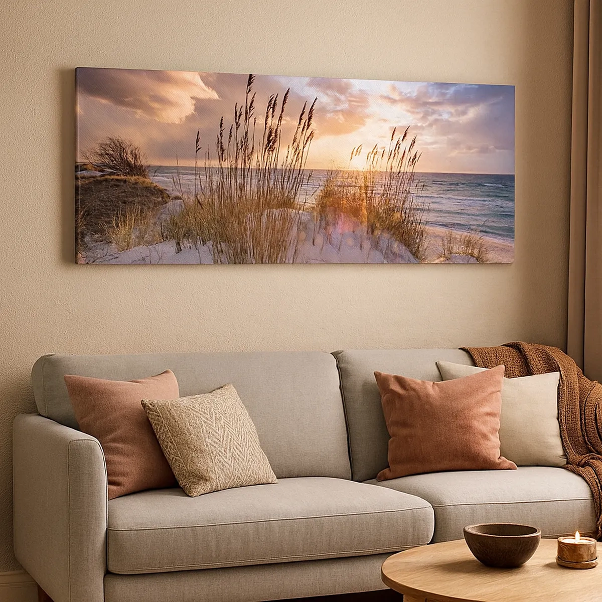 Tablou pe pânză - Adio soare și vânt - 30x30 cm