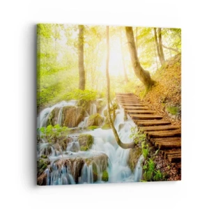 Tablou pe pânză - Răcirea dorită - 30x30 cm