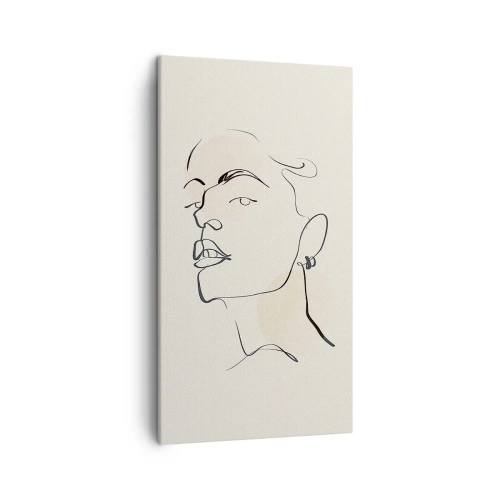 Tablou pe pânză - O privire mândră - 45x80 cm