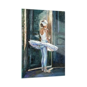 Tablou pe sticlă - Înainte de spectacol - 50x70 cm