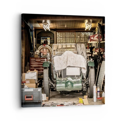 Tablou pe pânză - Înapoi în trecut - 30x30 cm