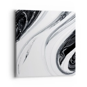 Tablou pe pânză - Combinație de contrarii - 40x40 cm