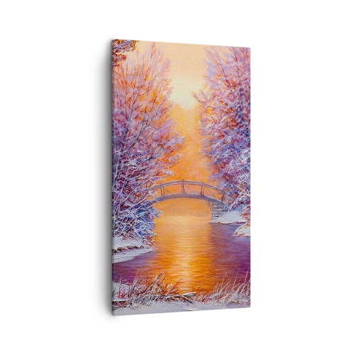 Tablou pe pânză - Hai să ne întâlnim aici - 45x80 cm