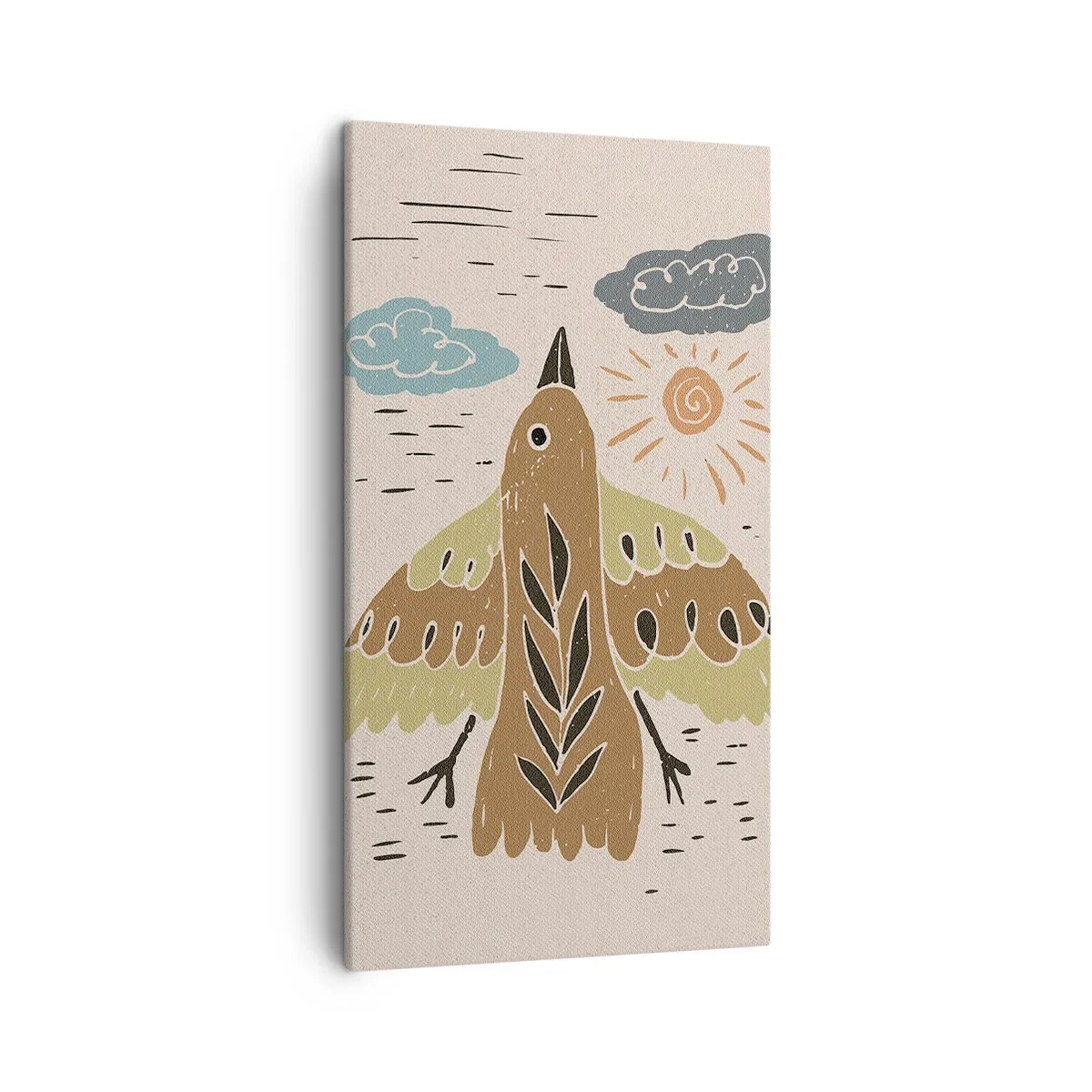 Tablou pe pânză - Zbor vesel - 45x80 cm