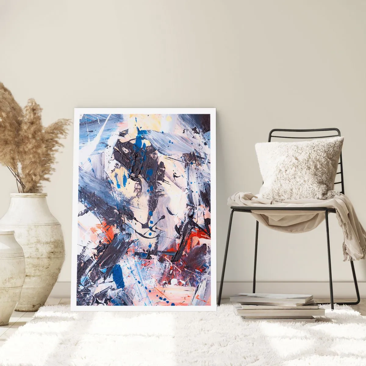 Poster - Dansul nebun al abstracției - 40x50 cm