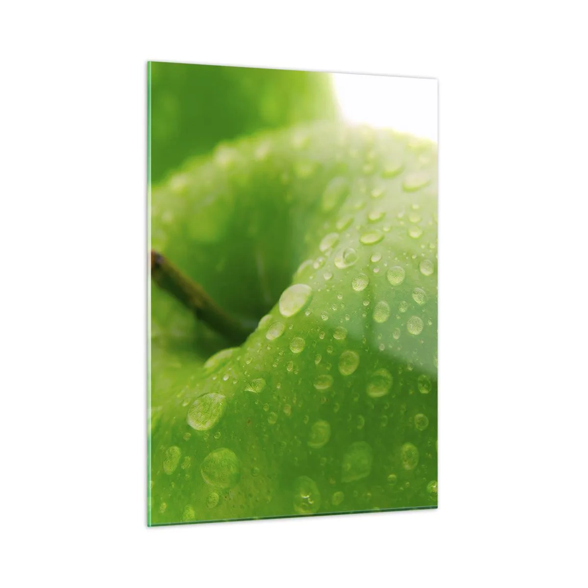 Tablou pe sticlă - Prospețime verde rece - 50x70 cm