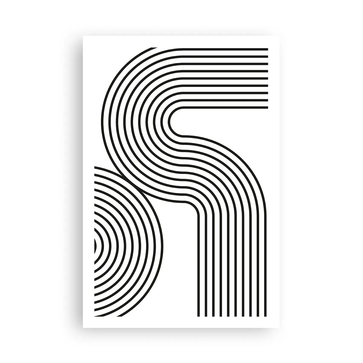 Poster - Pe o curbă - 61x91 cm