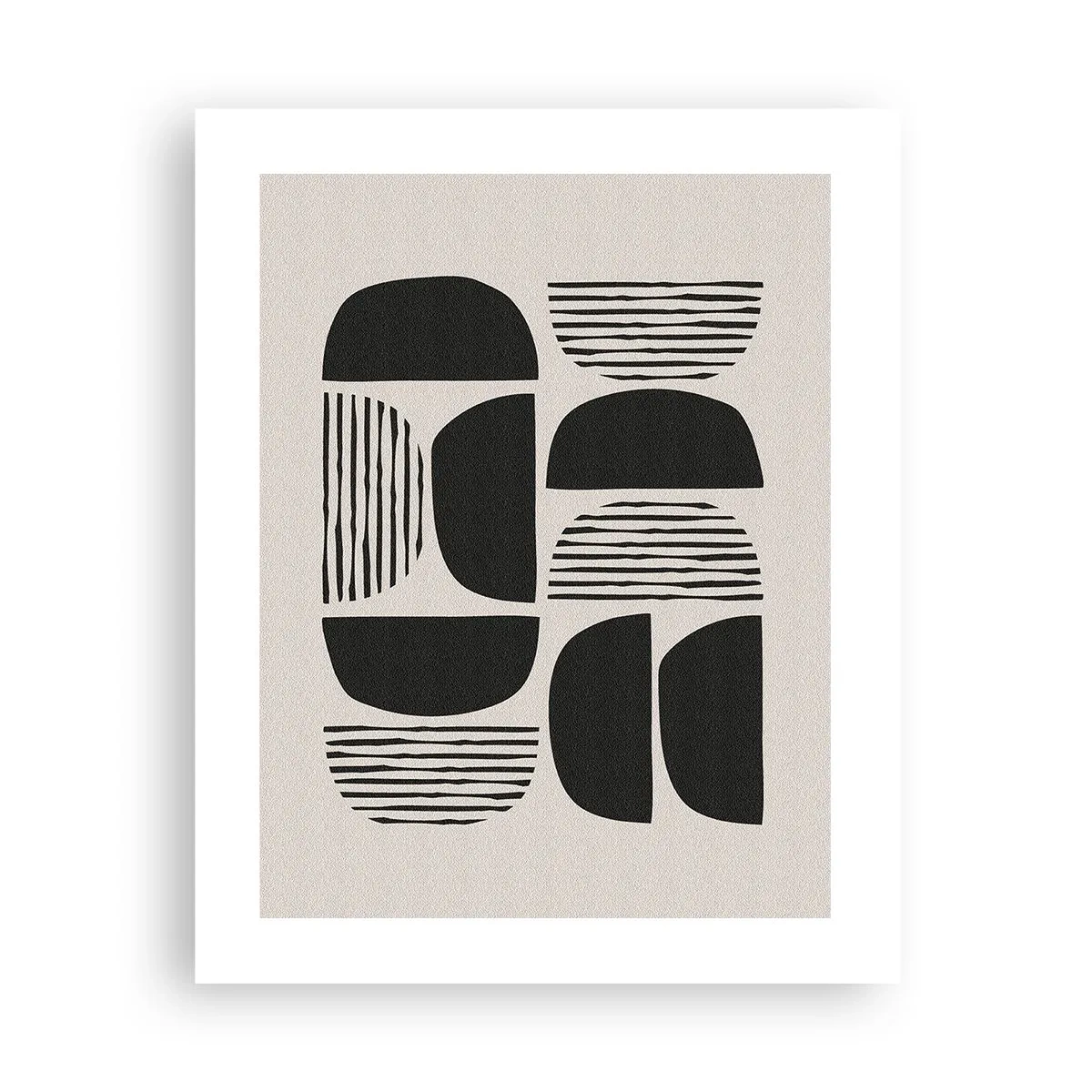 Poster - Jumătăți necomplete - 40x50 cm