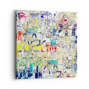 Tablou pe pânză - Pur și simplu plăcut pentru ochi - 40x40 cm