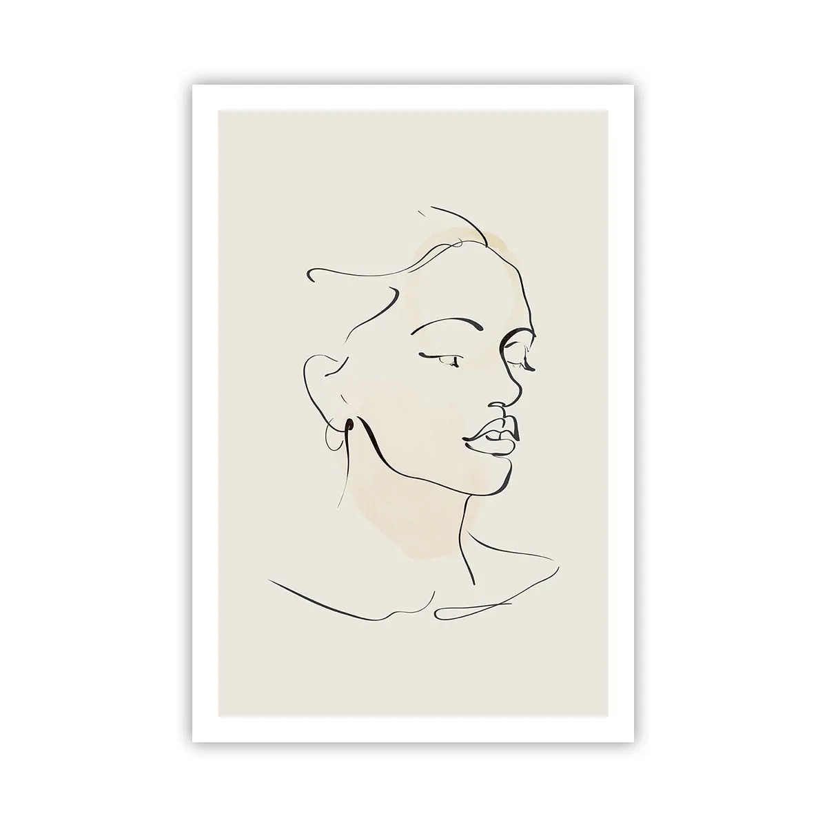 Poster - Cu o linie sigură - 61x91 cm