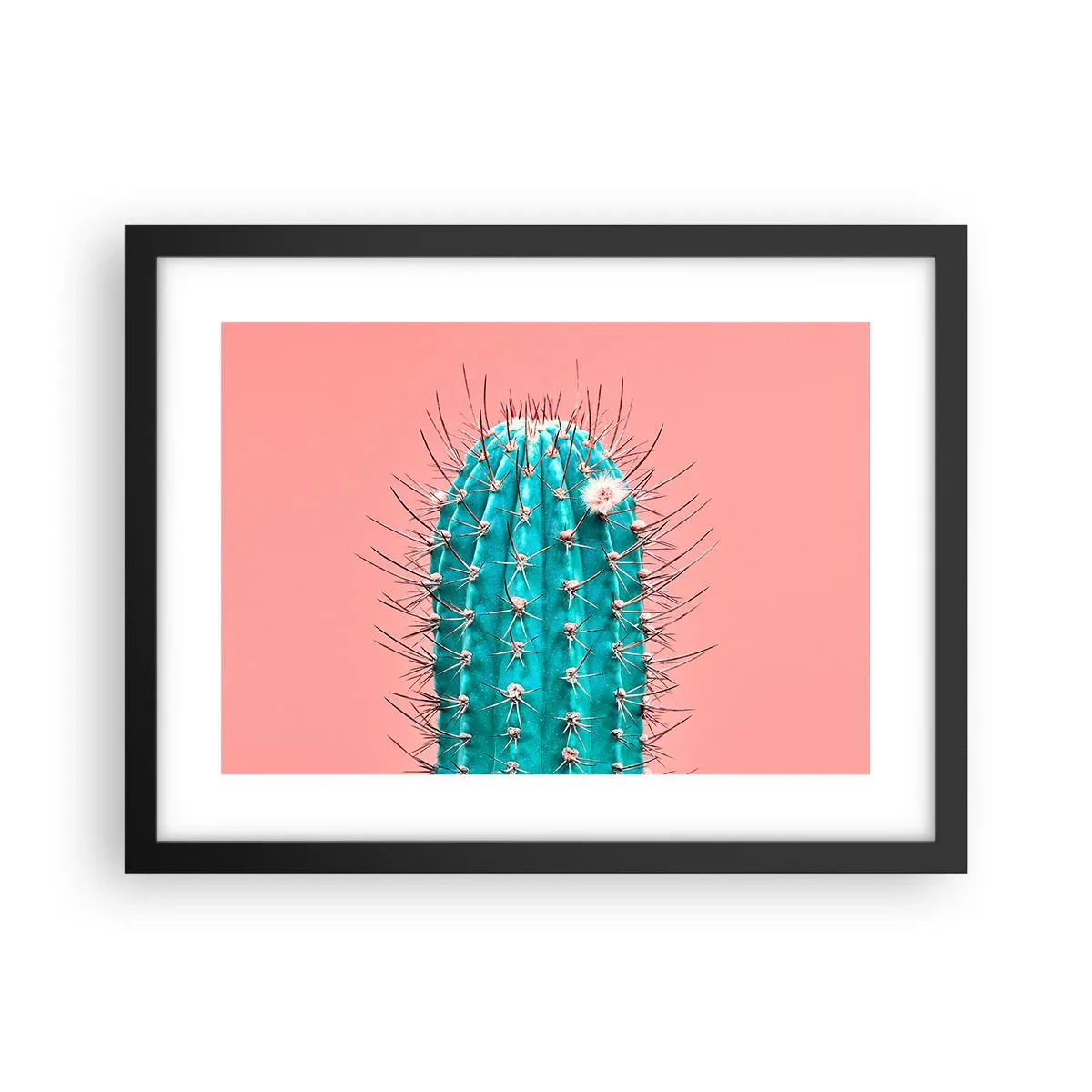 Poster în ramă neagră - Doar privește - 40x30 cm