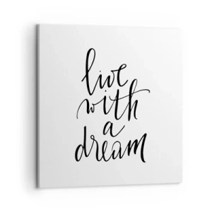 Tablou pe pânză - Of course - 50x50 cm