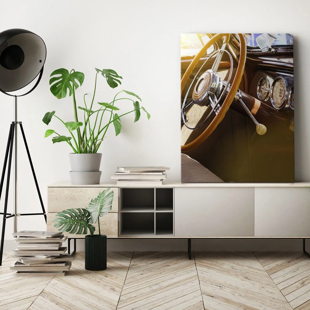 Tablou pe pânză - O adiere de lux din trecut - 50x70 cm