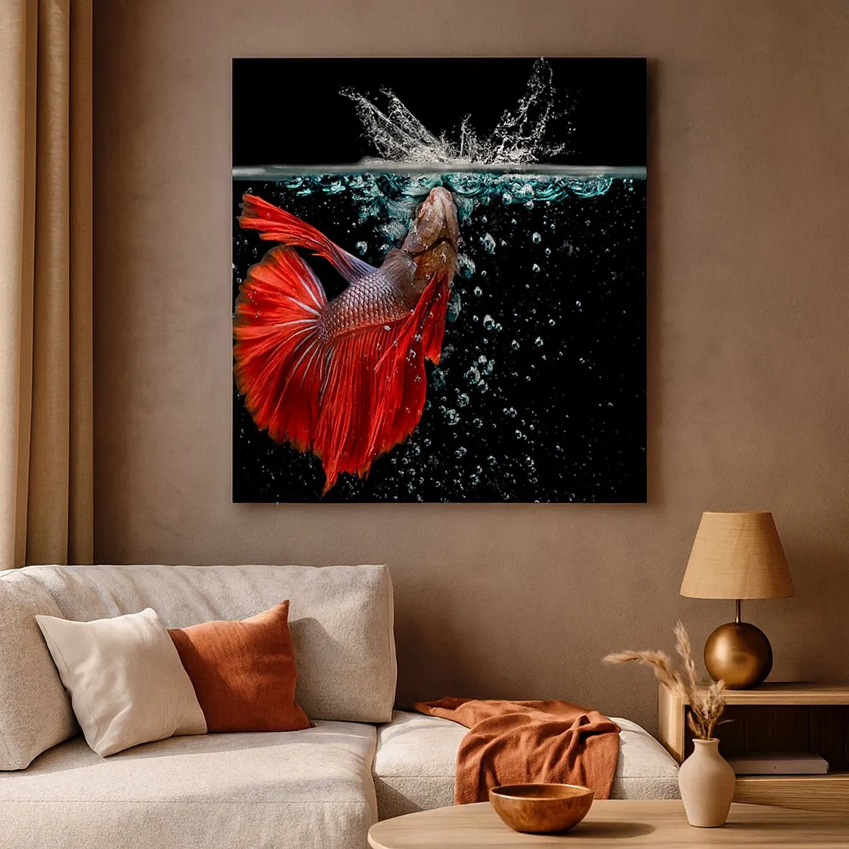 Tablou pe pânză - Aveți trei dorințe - 30x30 cm