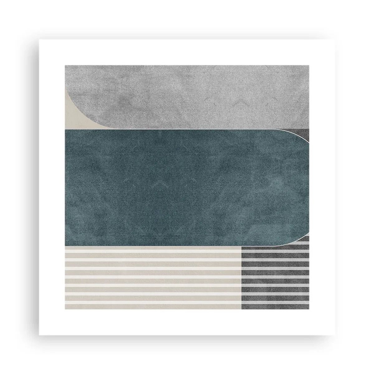 Poster - Compoziție de nivel - 40x40 cm
