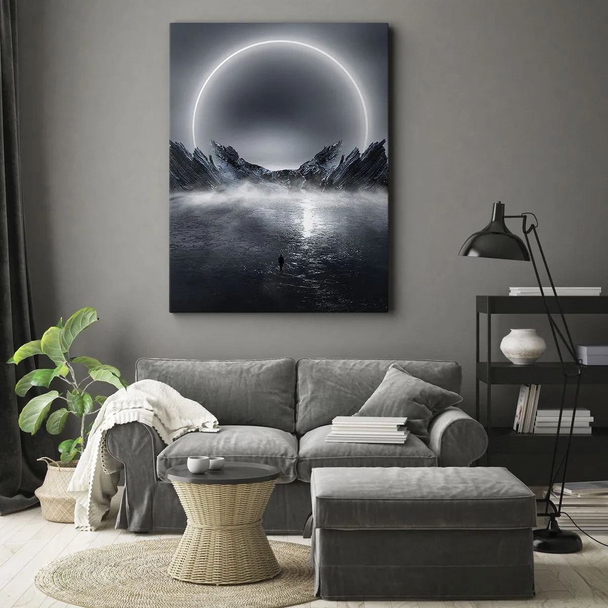 Tablou pe pânză - Final de poveste - 55x100 cm