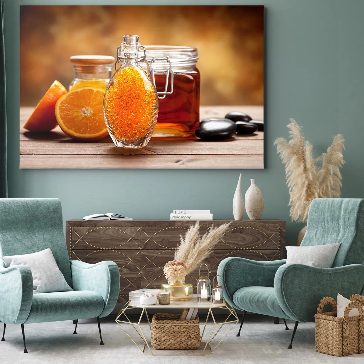 Tablou pe pânză - Gust și aromă de soare - 100x70 cm