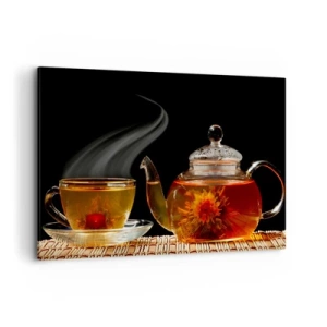 Tablou pe pânză - Magia și arta preparării ceaiului - 120x80 cm