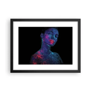 Poster în ramă neagră - În praf de stele - 40x30 cm