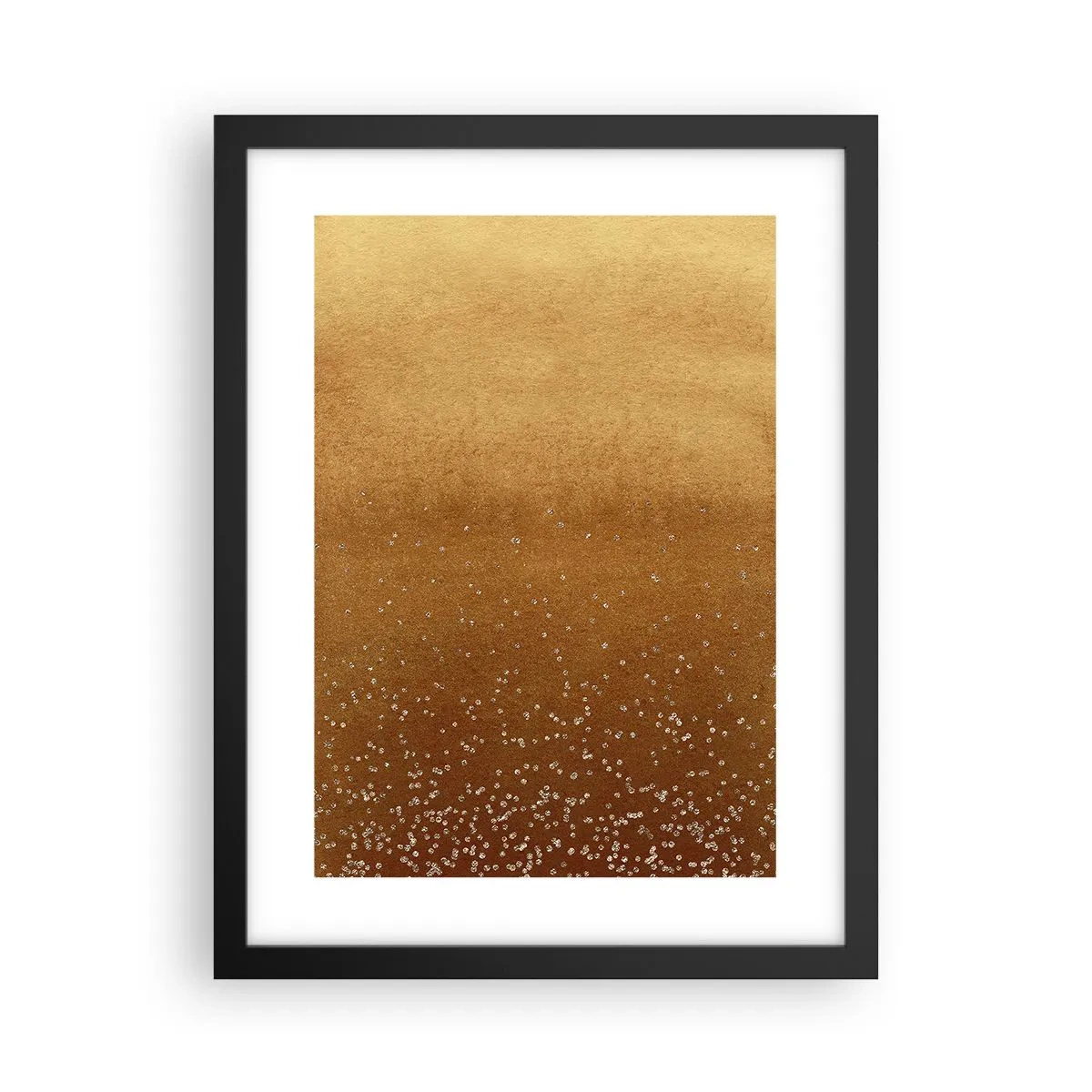 Poster în ramă neagră - Nașterea luminii - 30x40 cm