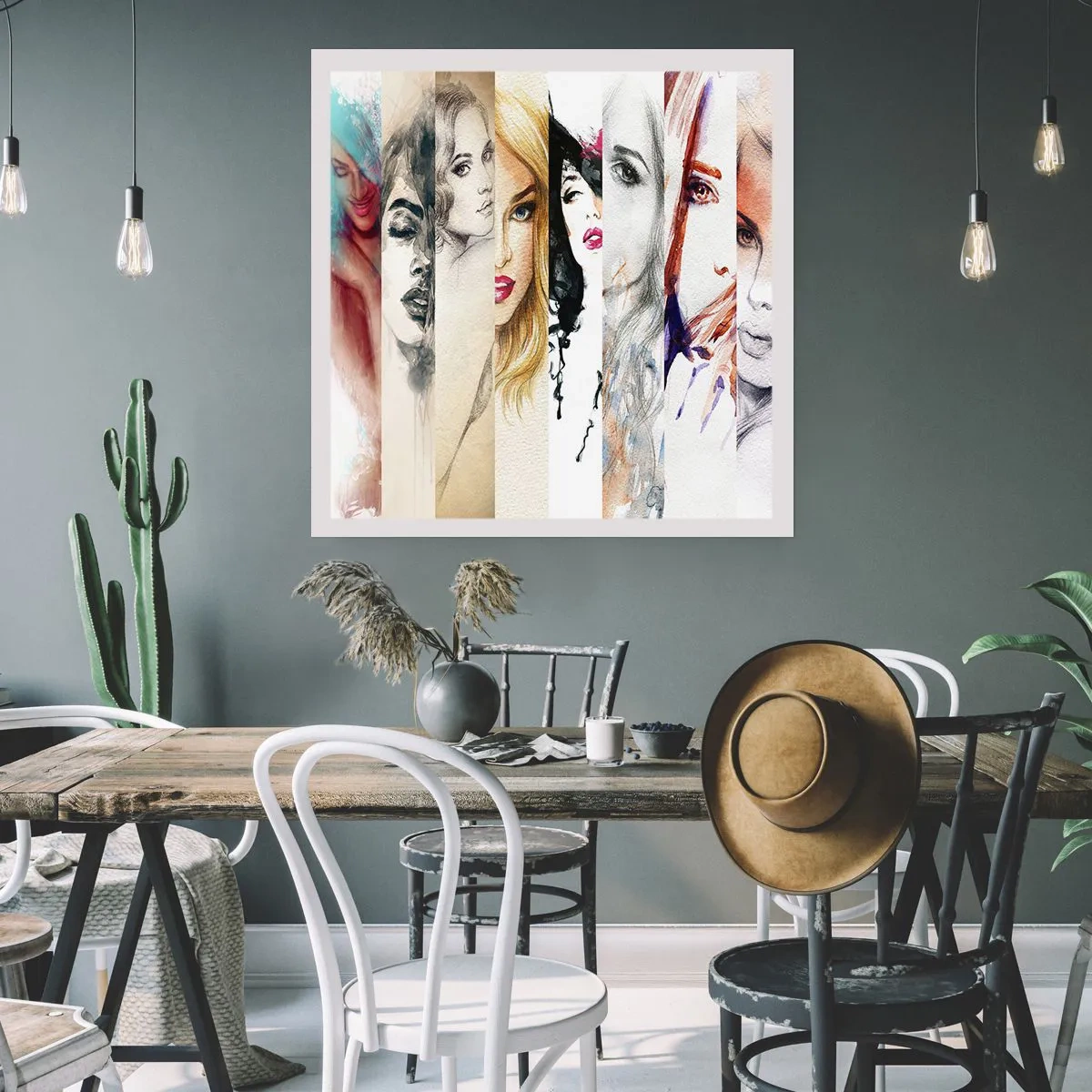 Poster - Și întotdeauna ești TU - 60x60 cm