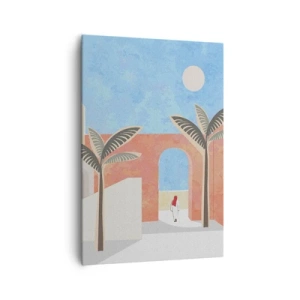 Tablou pe pânză - O zi arabă - 70x100 cm