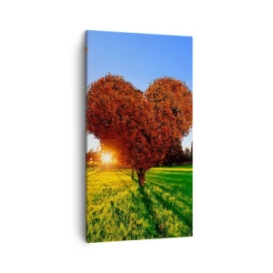 Tablou pe pânză - Și cum să nu iubești toamna? - 45x80 cm