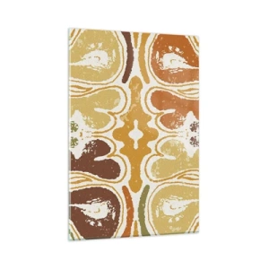 Tablou pe sticlă - Abstracție sentimentală - 80x120 cm