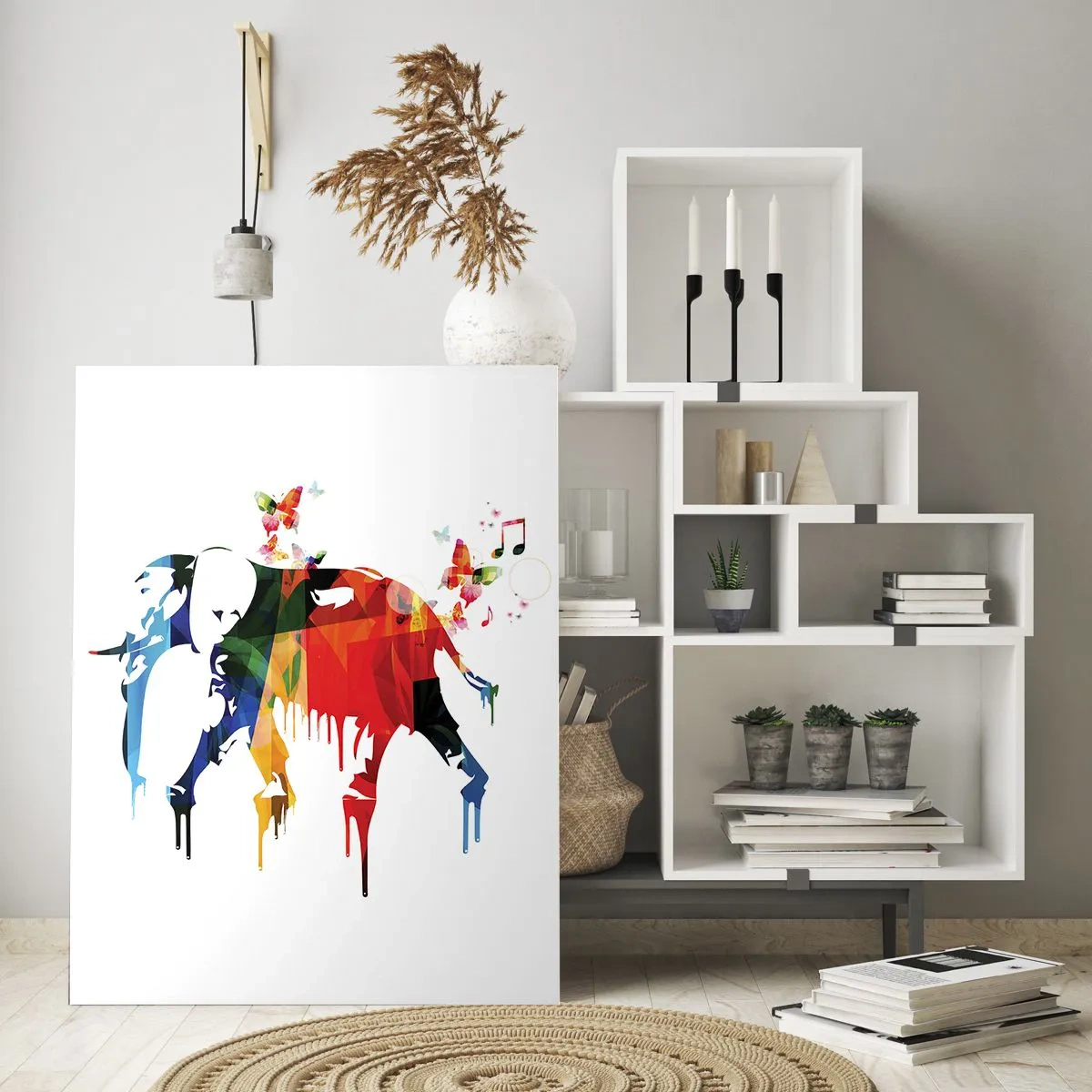 Tablou pe sticlă - Toată lumea poate dansa - 50x70 cm