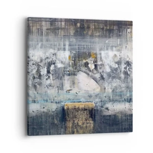 Tablou pe pânză - Ca pe gheață, ca pe asfalt - 40x40 cm