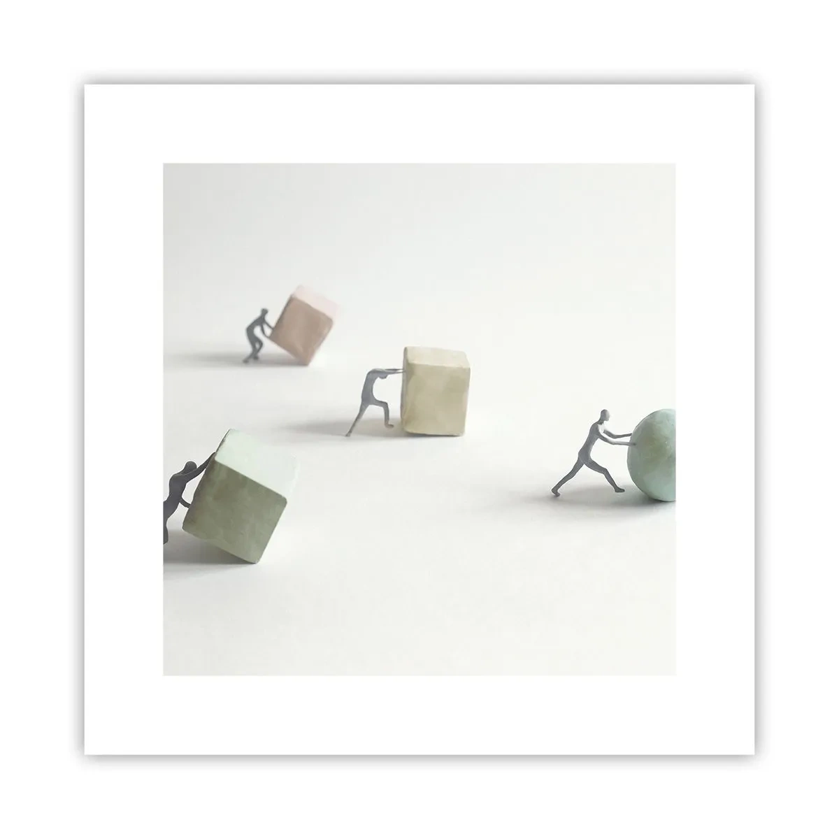 Poster - Viața însăși - 30x30 cm