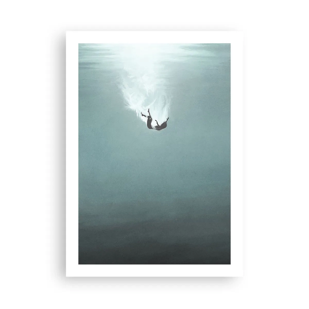 Poster - În îmbrățișarea oceanului - 50x70 cm