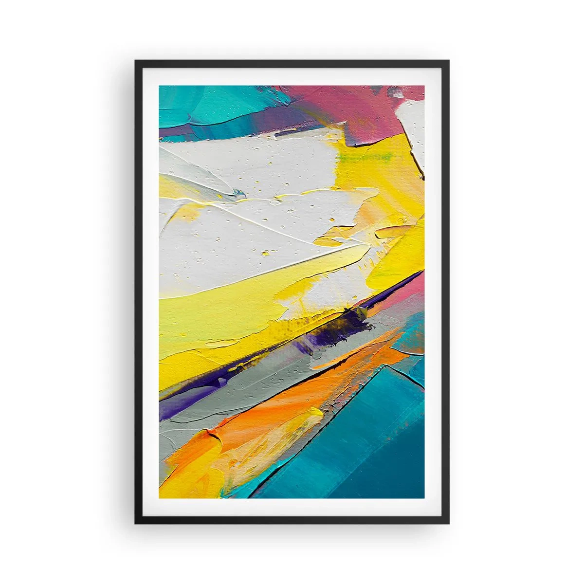 Poster în ramă neagră - Anatomia luminii - 61x91 cm