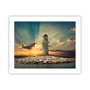 Poster - Lumină - Bunătate - Frumusețe - 50x40 cm