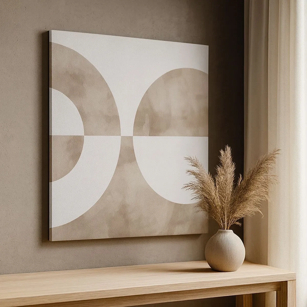 Tablou pe pânză - Similitudini și diferențe - 30x30 cm