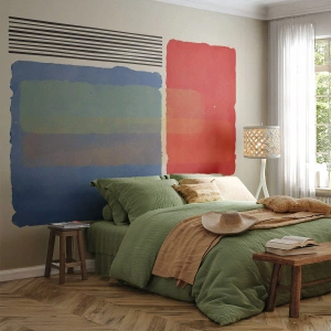 Tapet Premium Sand - Spiritul și litera geometriei - Abstracția, Bucată, Artă Modernă. - 100x70 cm