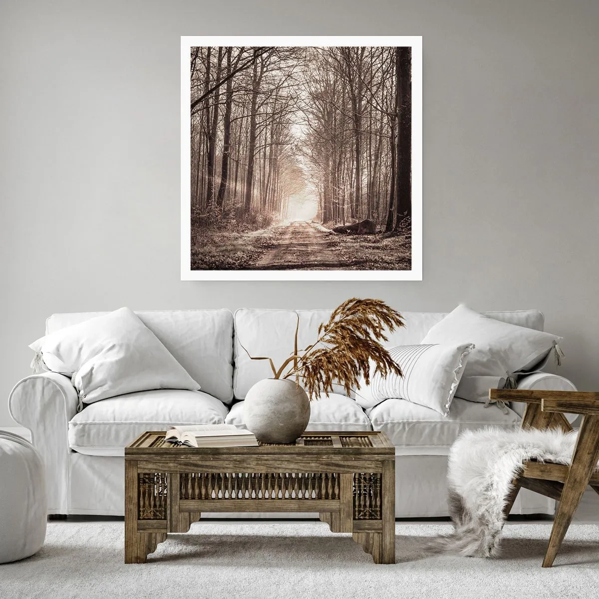Poster - Catedrala Forestieră - 60x60 cm