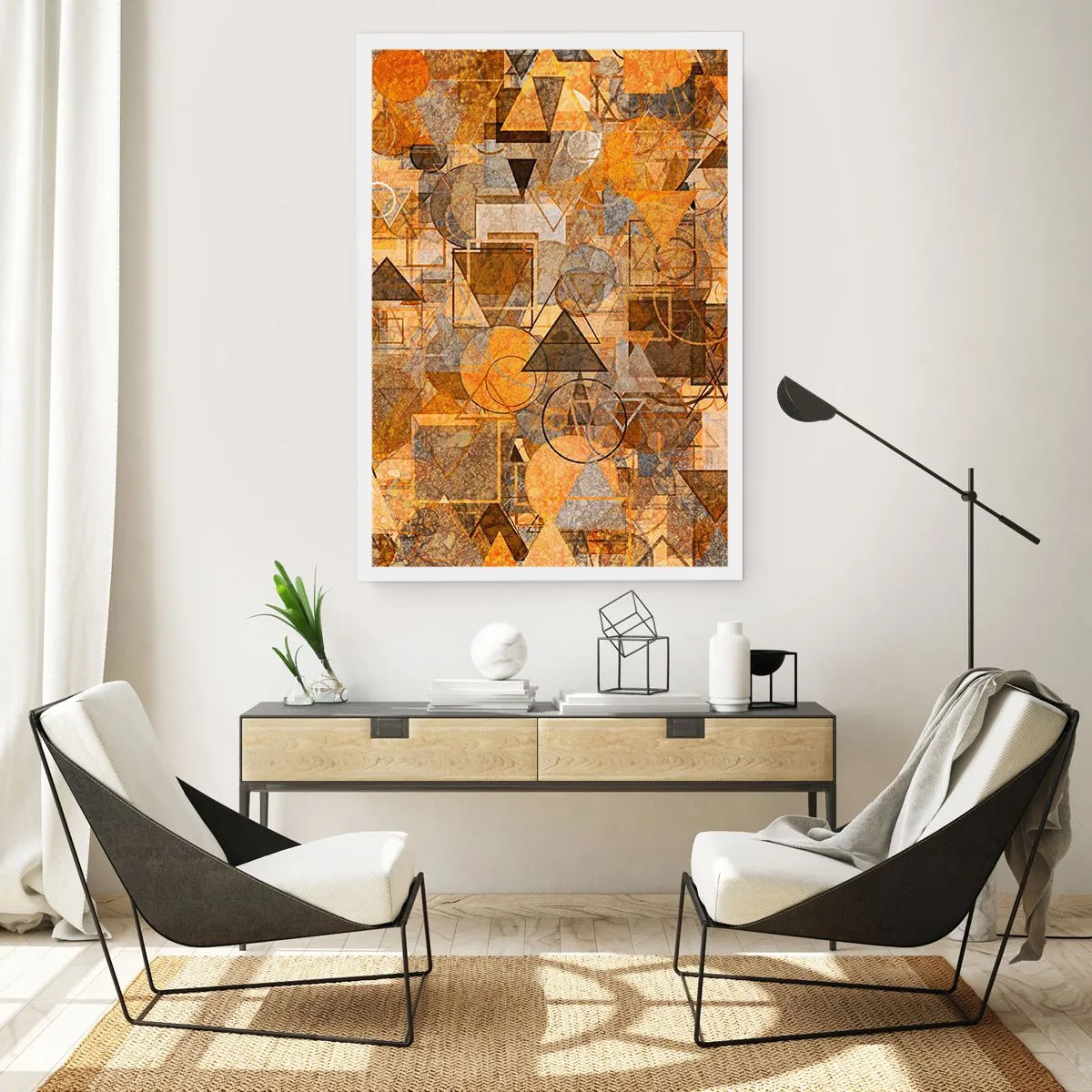 Poster - Lumea băgată în formă - 40x50 cm